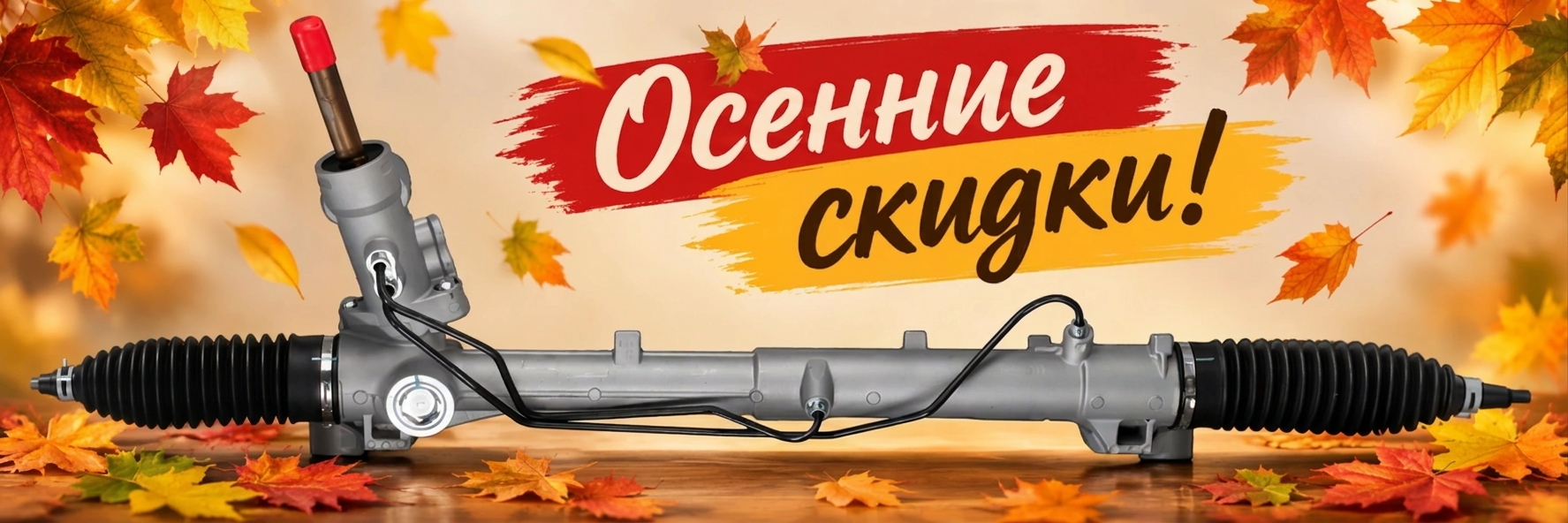 Успевайте сэкономить на покупке рулевой рейки!